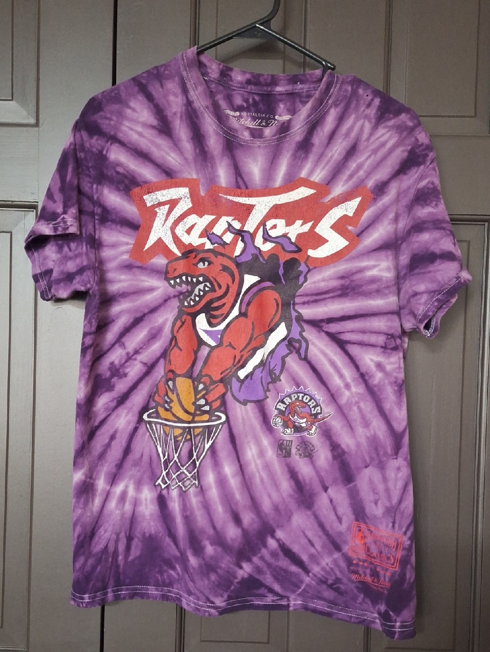 Mitchell & Ness Toronto Raptors NBA Authentic Tie-dye